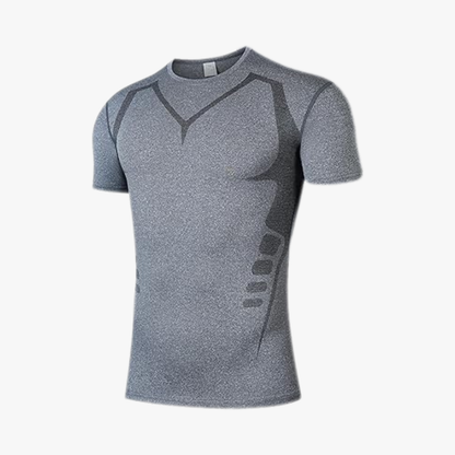 T-shirt V-Line compression | Confiance, maîtrise, contrôle.